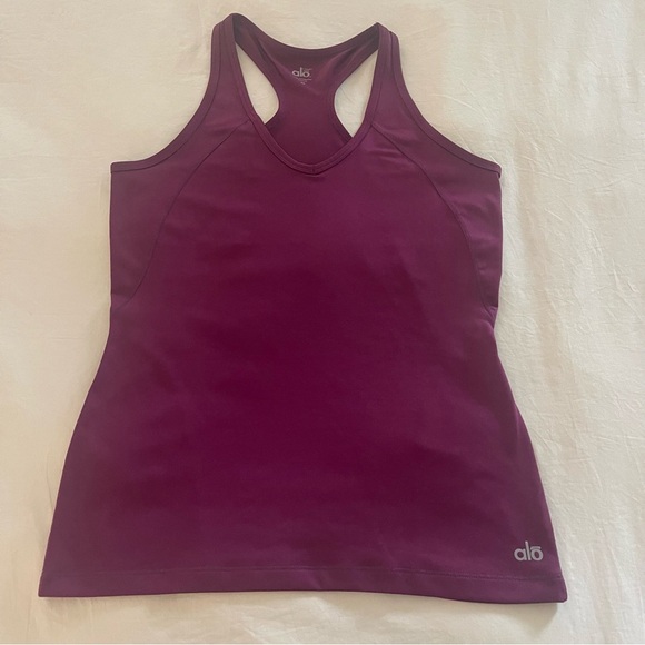 ALO Yoga Tops - Alo Yoga Purple Tank Top